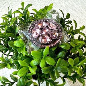 Phone Stand/ Ring Jeweled Pink